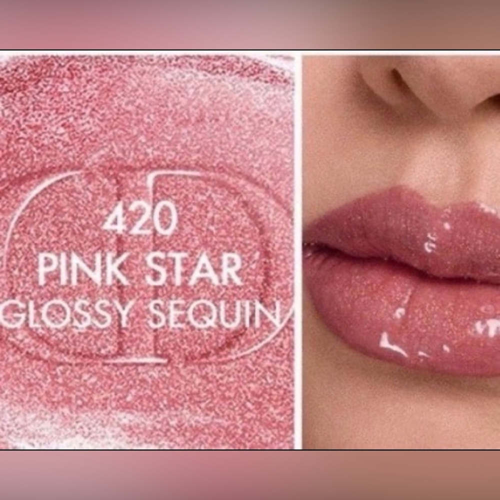 420- Pink star-Dior Rouge Liquid Duo Gloss - Limited Edition - Picture 3 of 6